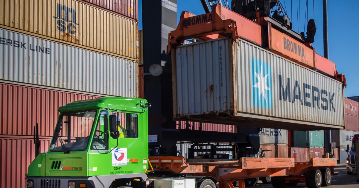 Port Houston charges up its terminal tractor fleet | Kalmar Ottawa