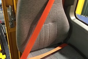 3-Point Orange Seatbelt